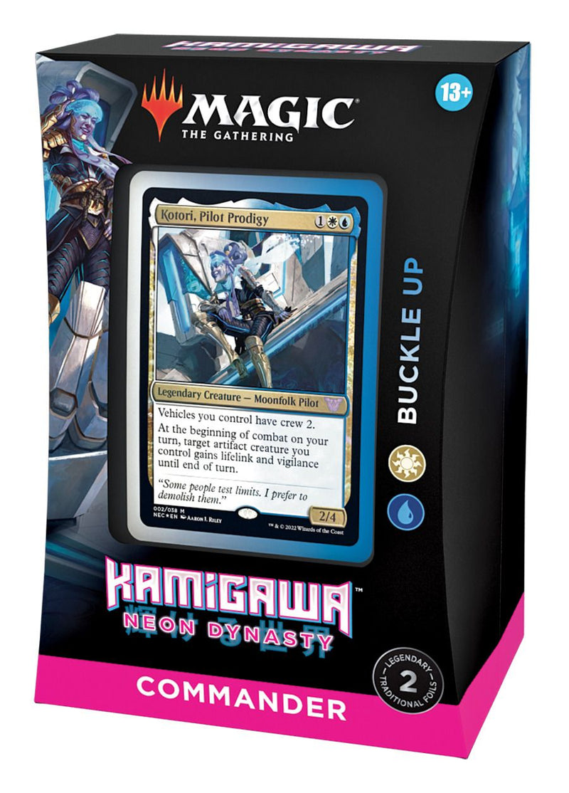 Magic The Gathering - Kamigawa Neon Dynasty Commander Deck: Buckle Up