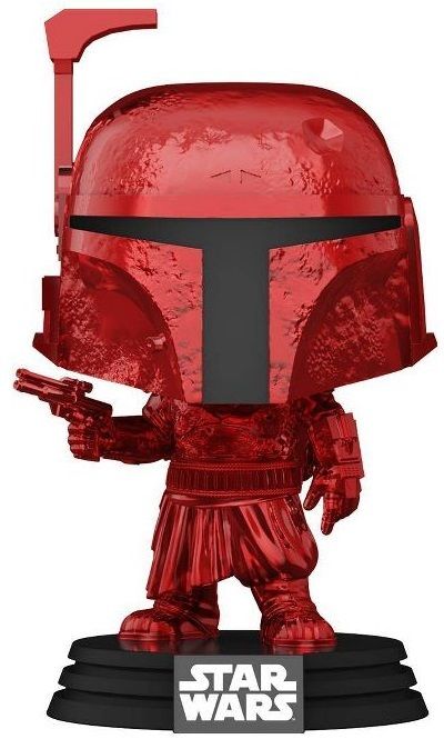 Star Wars: The Mandalorian - Boba Fett Red Chrome (US Exclusive) Pop! Vinyl Figure