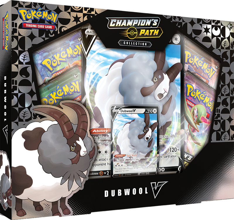 Pokemon TCG Champion's Path Collection- Dubwool V  Box