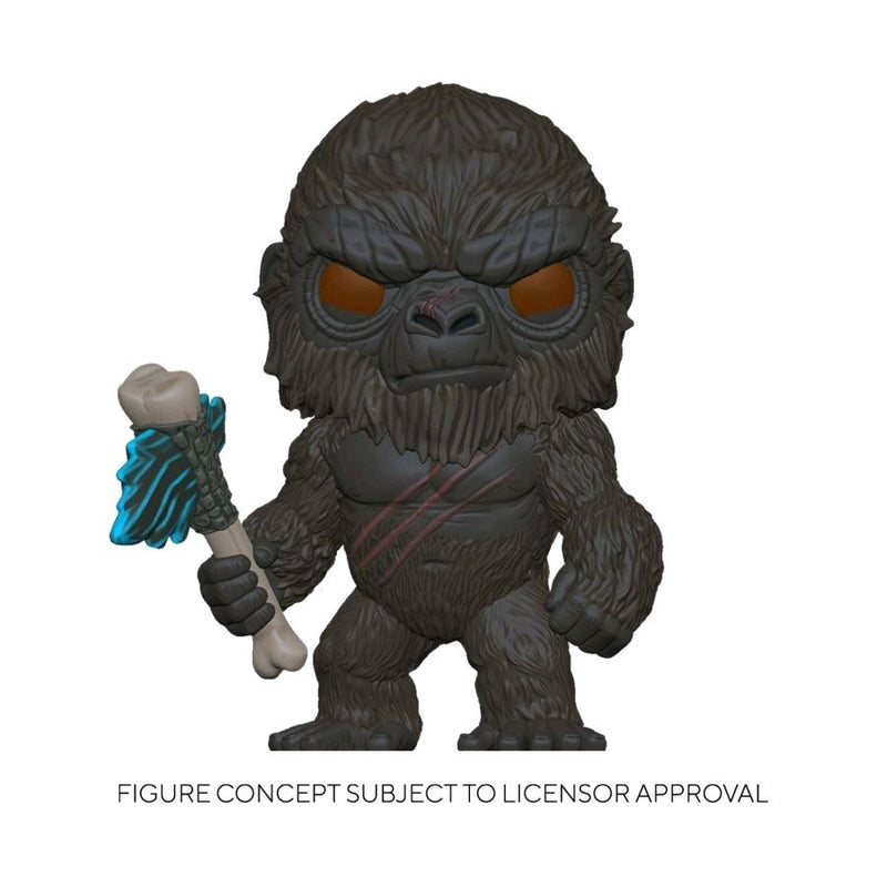 Godzilla vs Kong - King Kong with Scepter Flocked US Exclusive Pop! Vinyl Figure