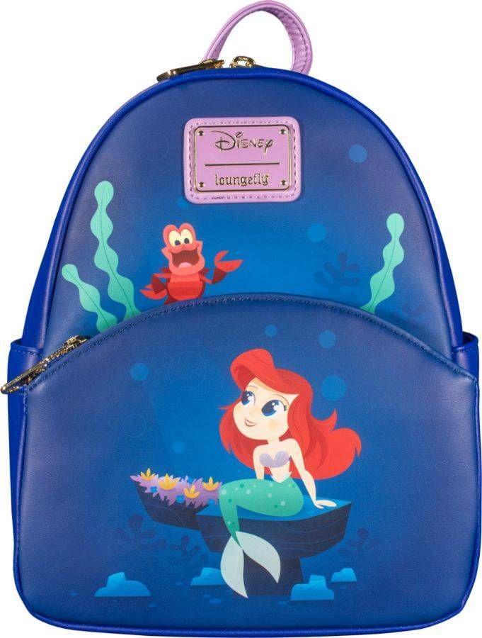 The Little Mermaid (1989) - Ariel & Sebastian (US Exclusive) Mini Backpack