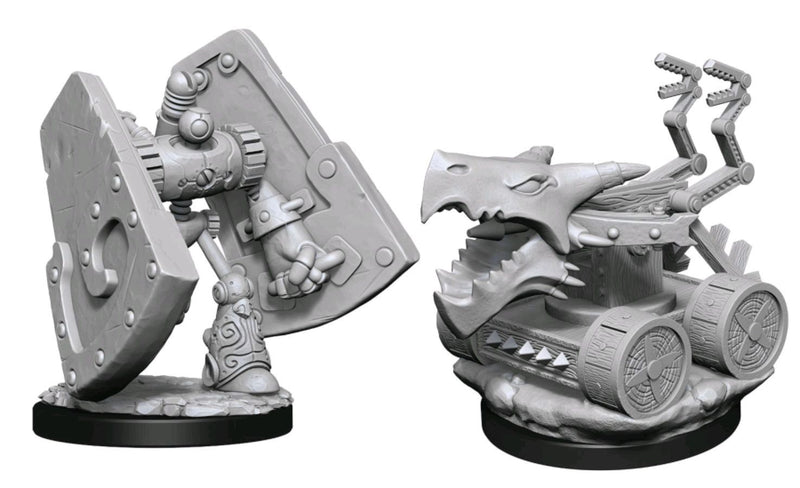 Dungeons & Dragons - Nolzurs Marvelous Unpainted Minis: Stone Defender & Oken Bolter