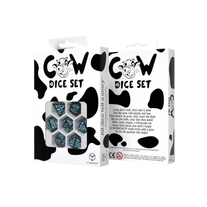 Q Workshop – Cow Dice Set: MOOlissa