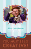 Willy Wonka - Hardcover Ruled Journal