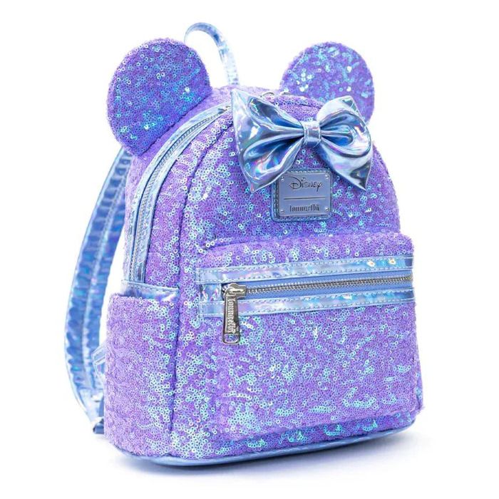 Disney - Minnie Purple Sequin (US Exclusive) Mini Backpack