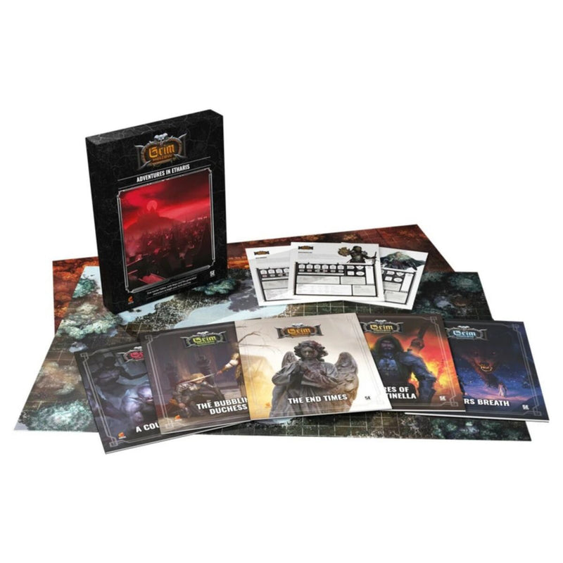 Grim Hollow 2nd Edition - Grim Hollow: Adventures in Etharis (Boxed Set)