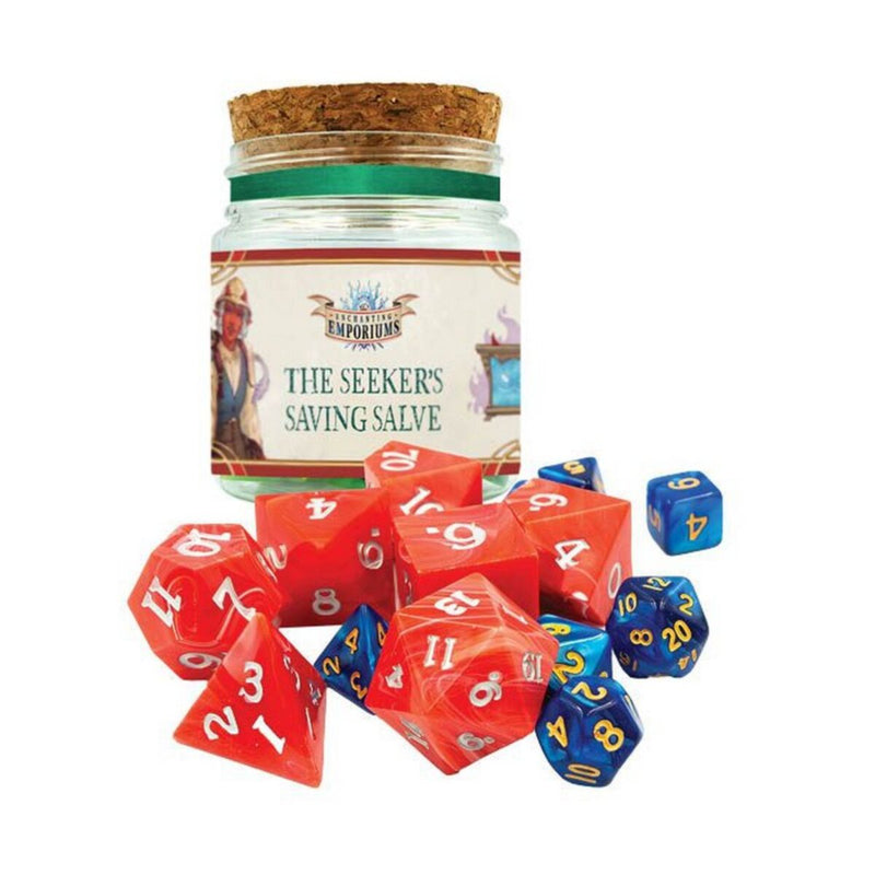 Enchanting Emporiums - Flavor of Fortune Dice Potion - The Seeker's Saving Salve