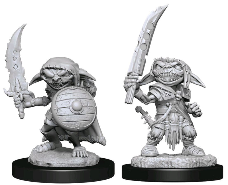 Pathfinder - Deep Cuts Unpainted Miniatures: Goblin Fighter Male