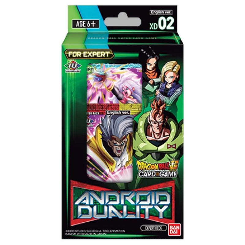 Dragon Ball Super Card Game Series 8 Expert Deck 02 DISPLAY Malicious Machinations Android Duality