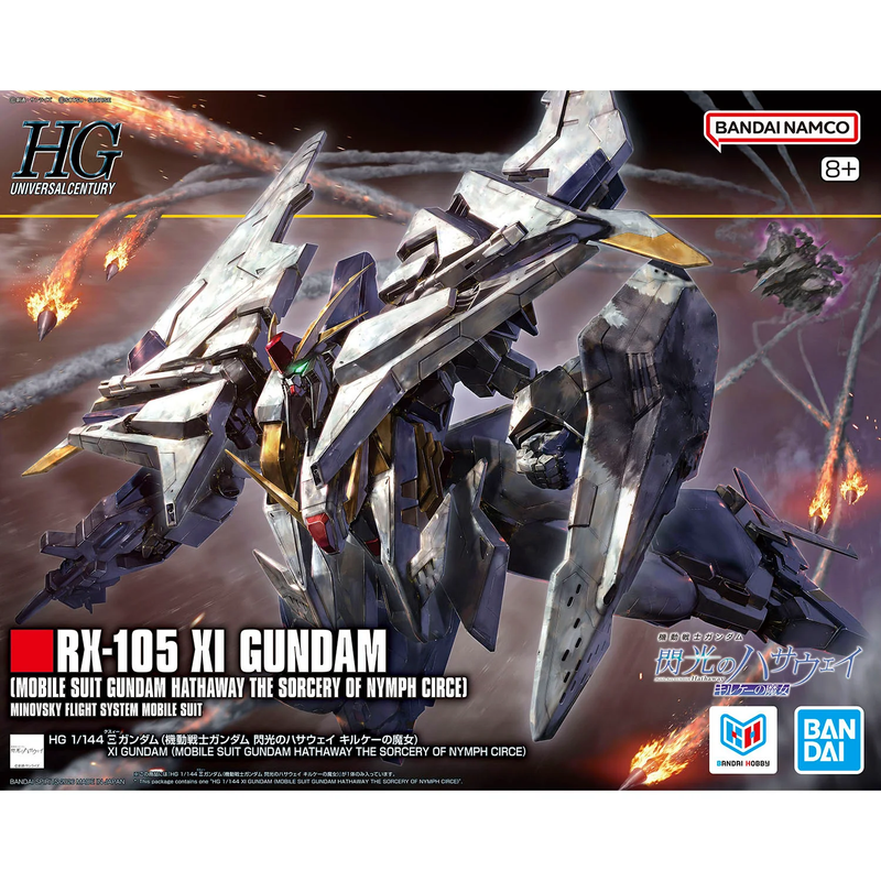 1/144 HGUC Xi Gundam (Mobile Suit Gundam Hathaway: The Sorcery of Nymph Circe) Model Kit