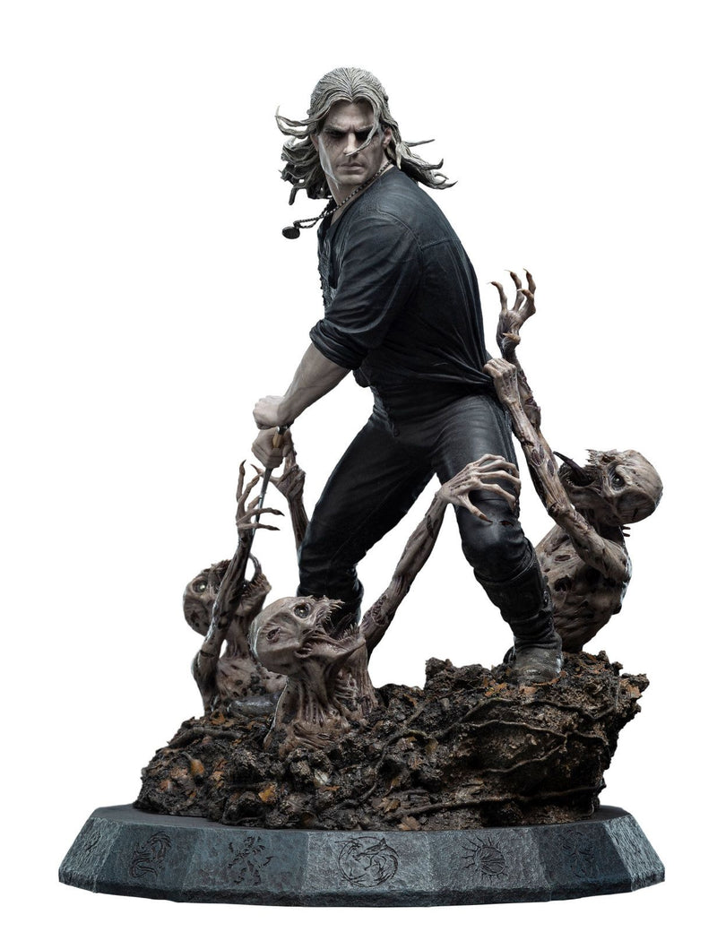 The Witcher (Netflix) - Geralt the White Wolf 1/4 Scale Statue