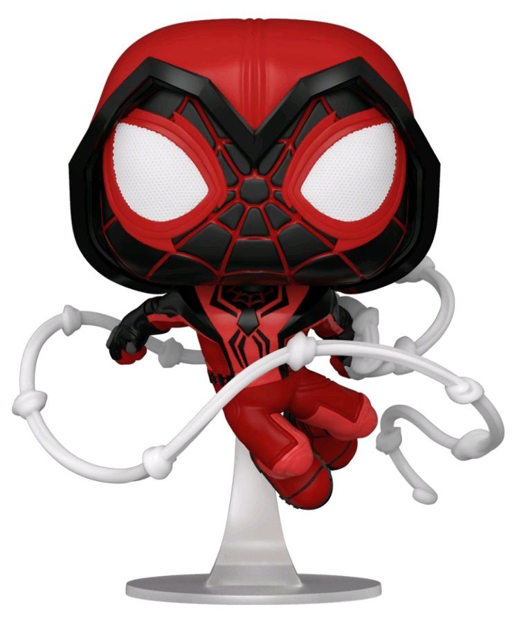 Spider-Man: Miles Morales - Crimson Cowl Suit Pop! Vinyl Figure