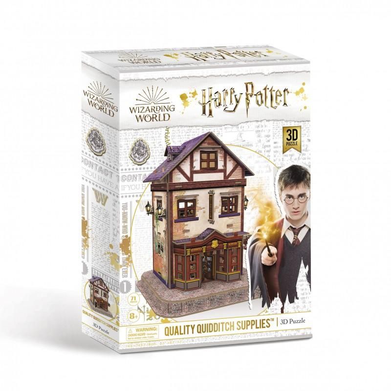 Harry Potter - Quality Quidditch Supplies 3D Puzzle Model Kit