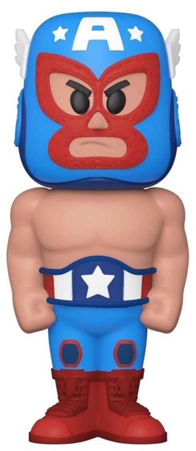Captain America - Luchadore (Chance of Chase) Vinyl SODA Figure