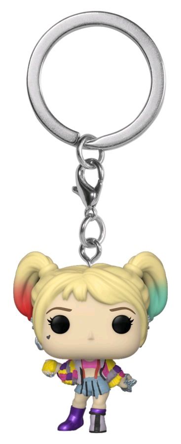 Birds of Prey - Harley Caution Tape Pocket Pop! Keychain