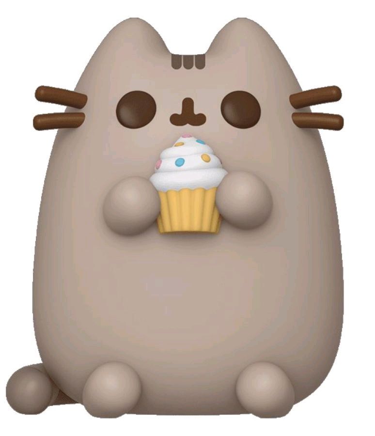 Pusheen - Pusheen With Cupcake (US Exclusive) Pop! Vinyl Figure