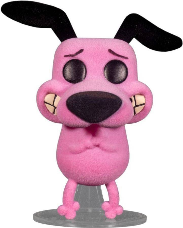 Courage the Cowardly Dog - Courage Flocked (US Exclusive) Pop! Vinyl Figure