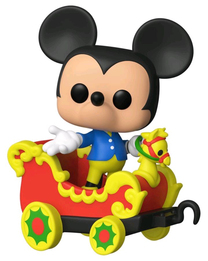 Disneyland 65th Anniversary - Mickey in Train Carriage Pop! Vinyl Figure