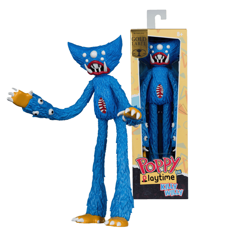 Poppy Playtime - Killy Willy Blue (Gold Label) 12 Inch Coffin Figure