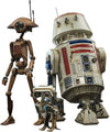 Star Wars: The Book of Boba Fett - R5-D4, Pit Droid, and BD-72 1:6 Scale Figure Set