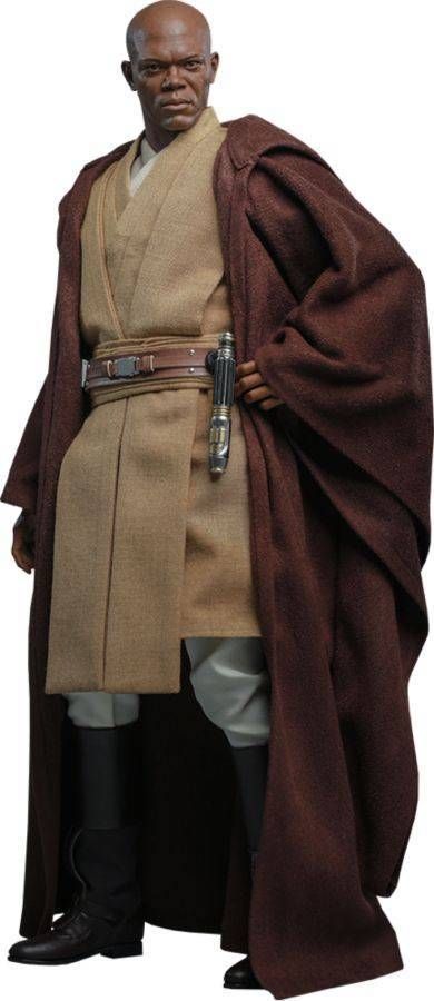 Star Wars Episode 2: Attack of the Clones - Mace Windu 1:6 Scale Action Figure
