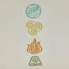 Avatar: The Last Airbender - Aang Meditation Glow Mini Backpack