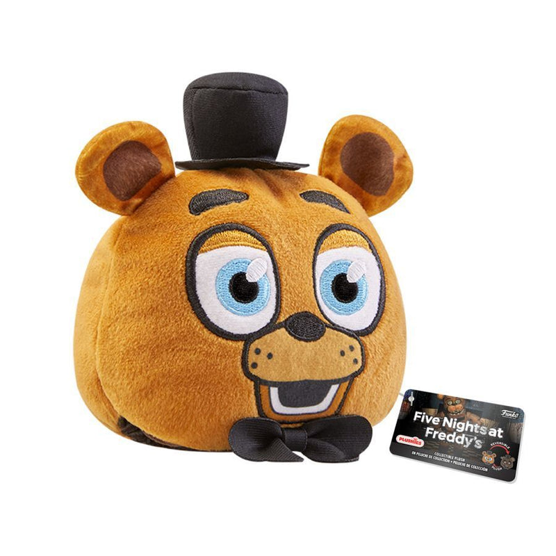 Five Nights at Freddys - Freddy 4in Reversible Plush Head