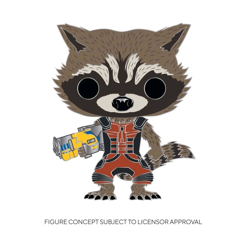 Guardians of the Galaxy: Vol. 2 - Rocket Raccoon 4in Vinyl Enamel Pin