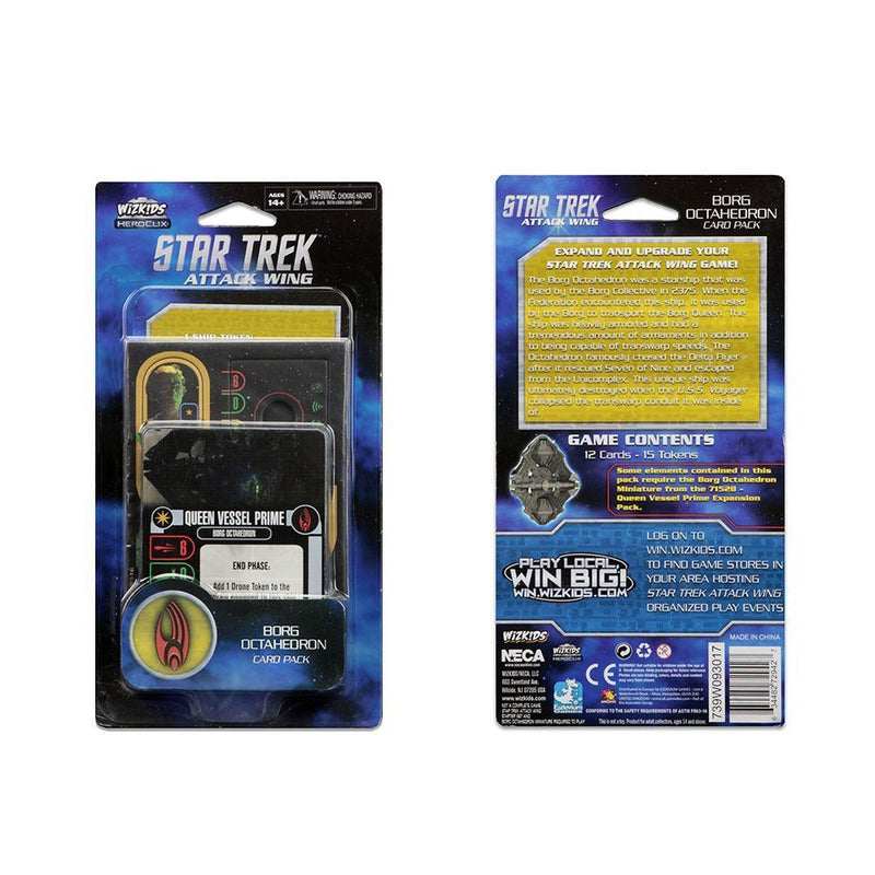 Star Trek Attack Wing Borg Octahedron Card Pack Wave 2