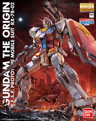 MG 1/100 Rx-78-02 Gundam (The Origin) Model Kit