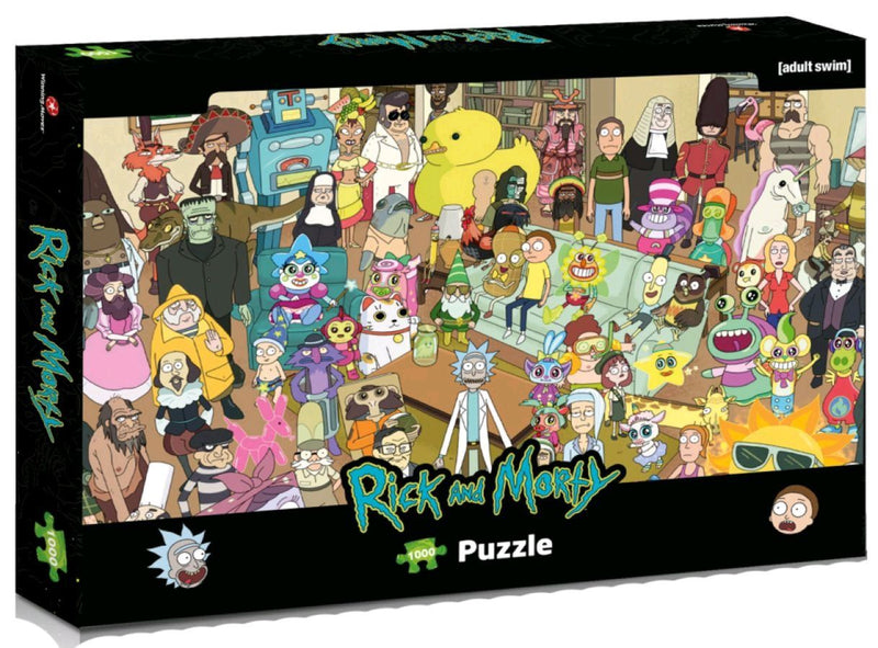 Rick & Morty - Total Rickall 1000 piece Jigsaw Puzzle