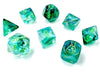 Chessex – Borealis Polyhedral Kelp/Light Green