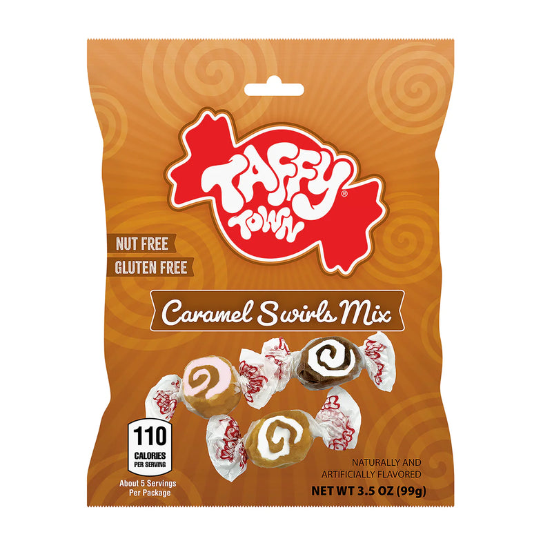 Taffy Town: 3.5oz Peg Bag - Caramel Swirls