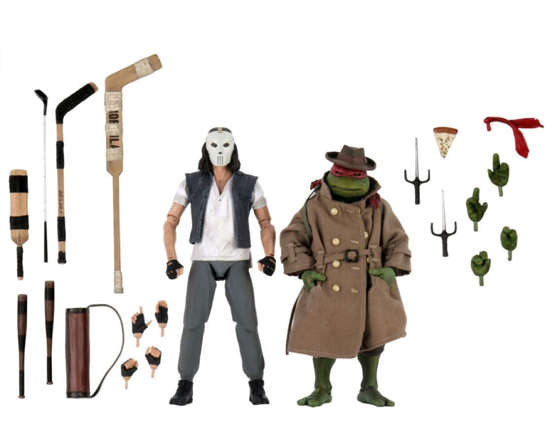 Teenage Mutant Ninja Turtles - Casey Jones & Raphael 7in Action Figure 2-Pack