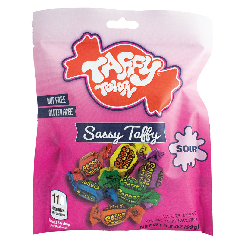 Taffy Town: 3.5oz Peg Bag - Sassy Taffy
