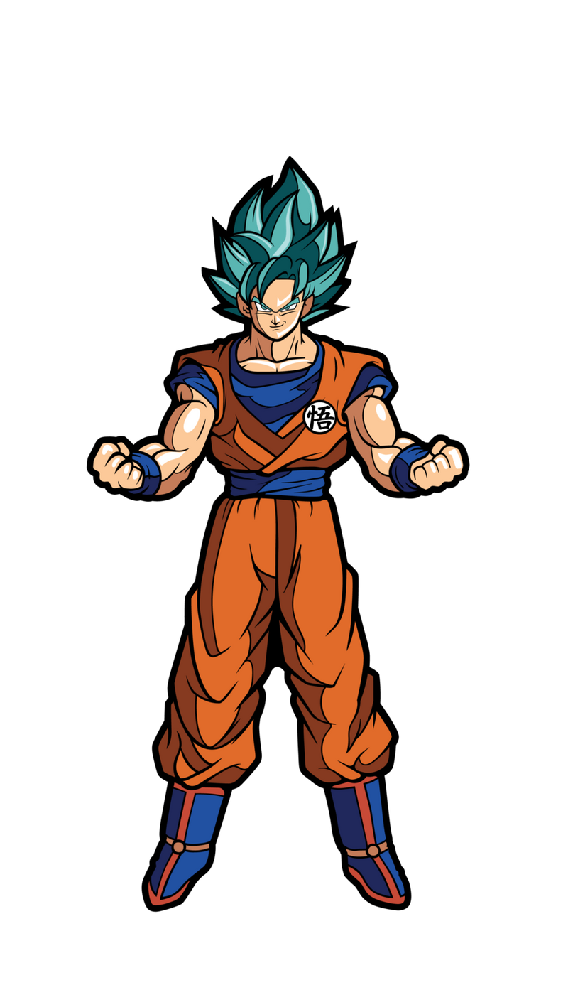 Dragon Ball Z - SSGSS Goku Mini FiGPiN