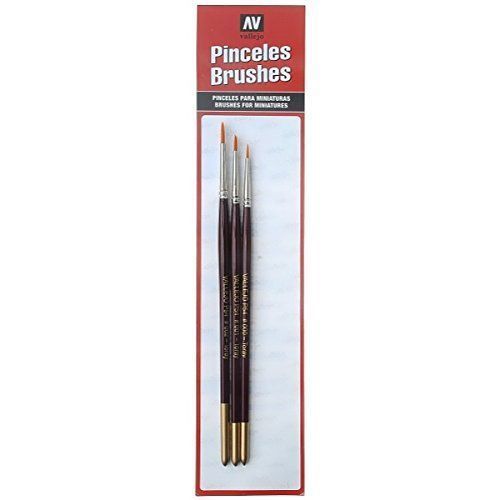 Vallejo Painter Brush Set (0, 1 and 2)