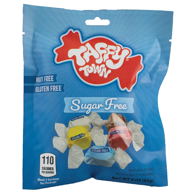 Taffy Town: 3.5oz Peg Bag - Assorted Sugar Free