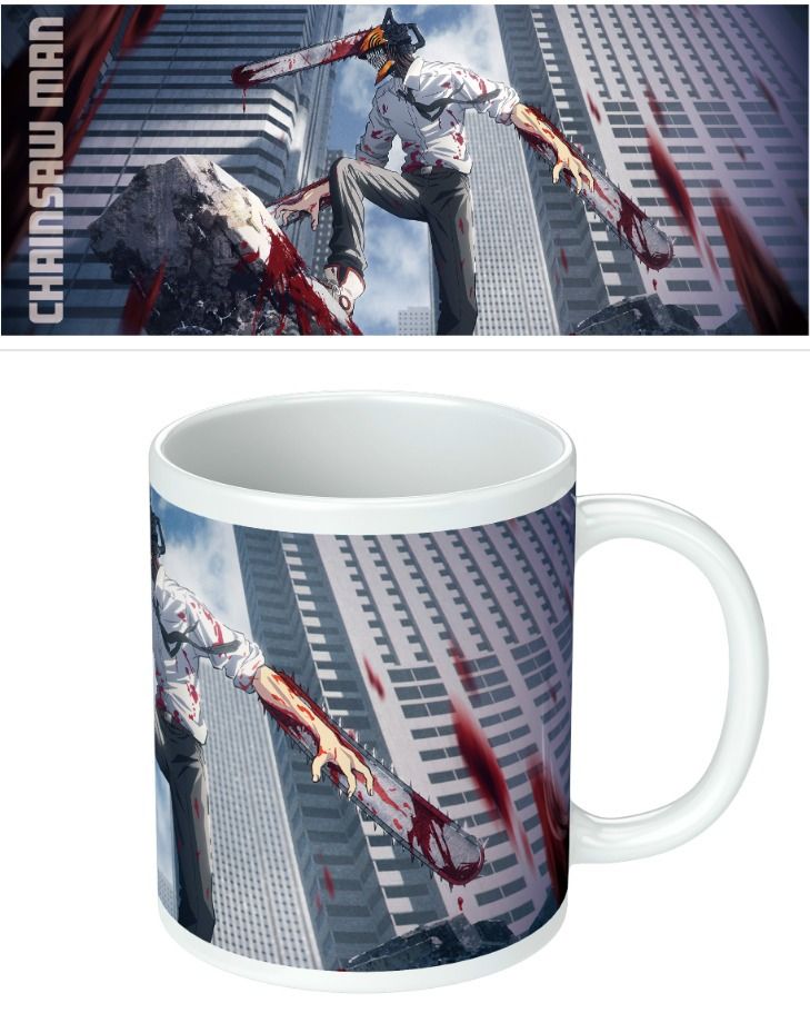 Chainsaw Man - City White Mug