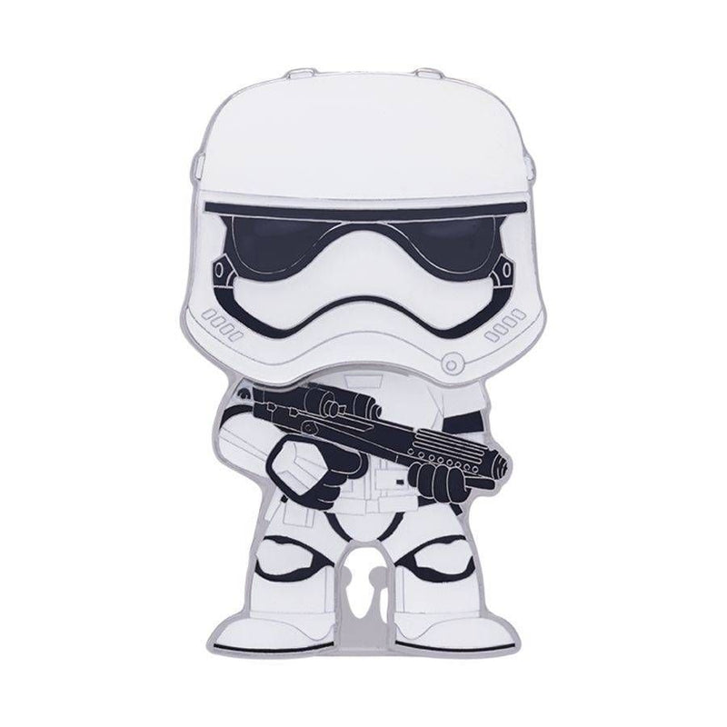 Star Wars - First Order Stormtrooper 4in Pop! Enamel Pin