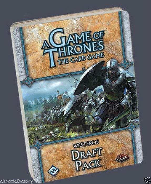 A Game of Thrones LCG Westeros Draft Pack