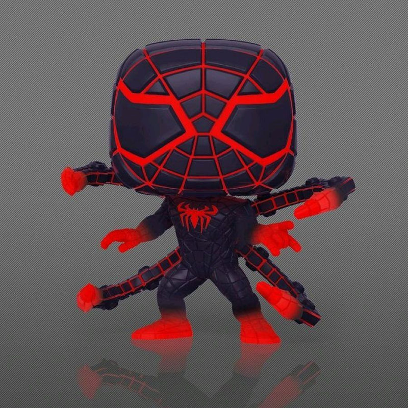 Spider-Man: Miles Morales - Programmable Matter Suit Glow (US Exclusive) Pop! Vinyl Figure