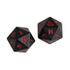 Dungeons & Dragons Heavy Metal D20 Dice Set (2)