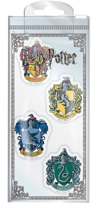 Harry Potter - Hogwarts Houses Eraser Set