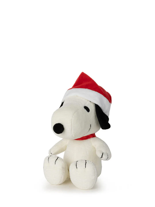 Peanuts: Snoopy Sitting with Christmas Hat - 17 cm