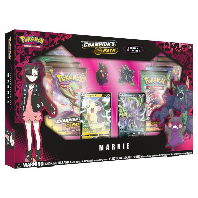 Pokemon TCG: Champion's Path - Premium Collection Marnie Box