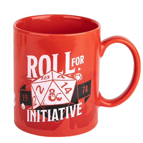 Dungeons & Dragons - Roll For Initiative Mug (320ml)