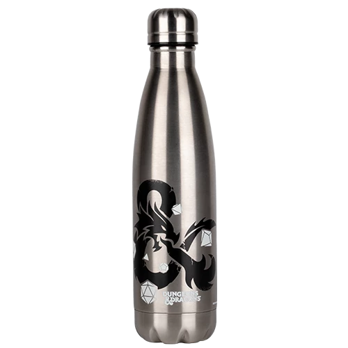 Dungeons & Dragons - Silver Logo Insulated Water Bottle