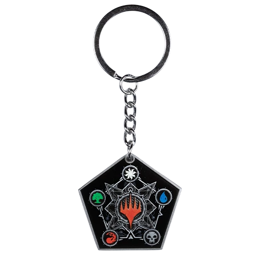 Magic The Gathering - 5 Colours Keychain