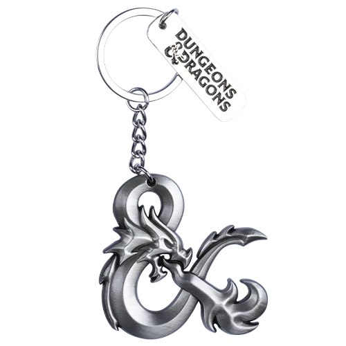 Dungeons & Dragons - 3D Logo Keychain